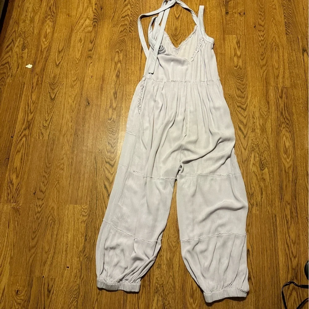 Free People Movement Light weight jumpsuit sleeveless oversized size small